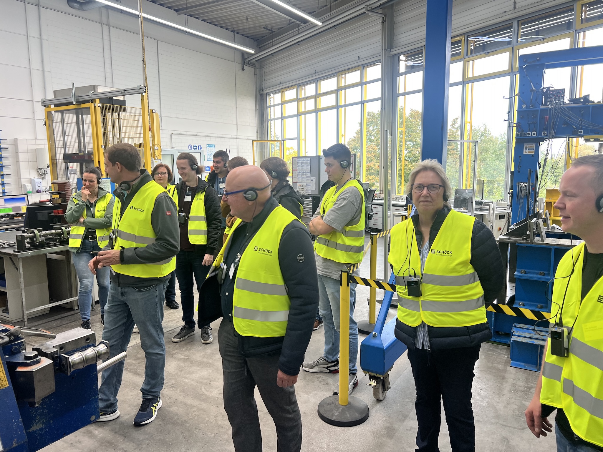 Gallery: Unser Firmenausflug Oktober 2024 in Baden-Baden bei der Firma Schöck zur Werksbesichtigung
